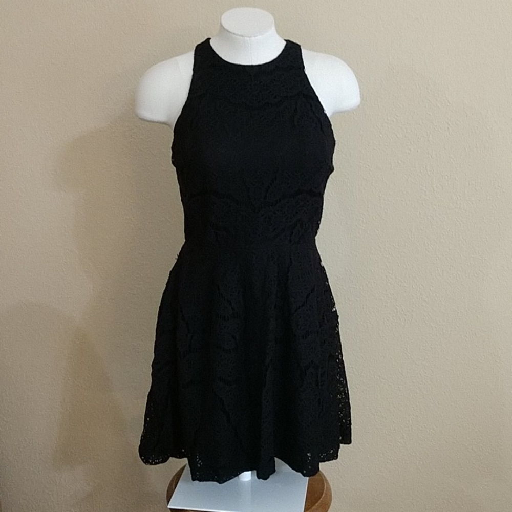 Mossimo Black Lace Dress Size XS